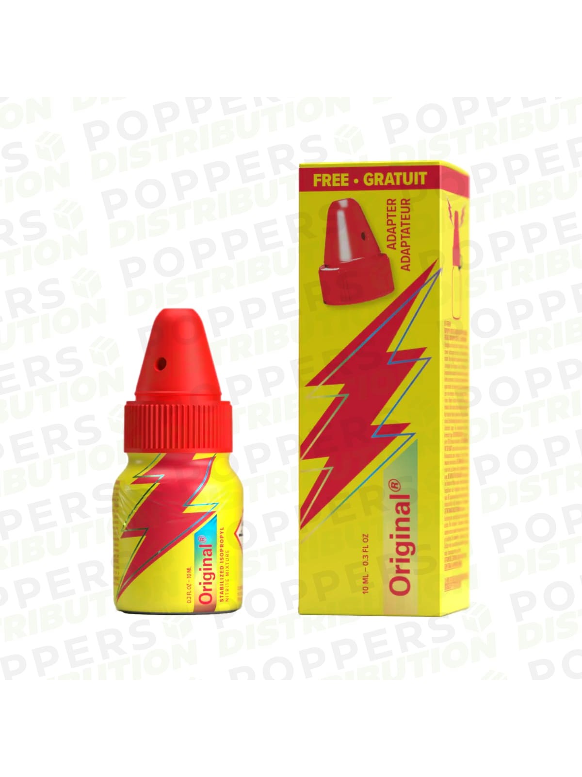 Poppers Original with adapter - 10ml